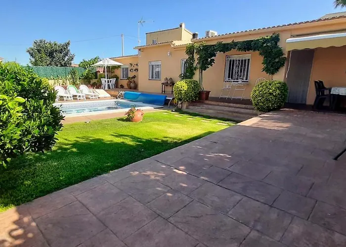 別荘 Con Piscina Privada Y Barbacoa タラゴナ